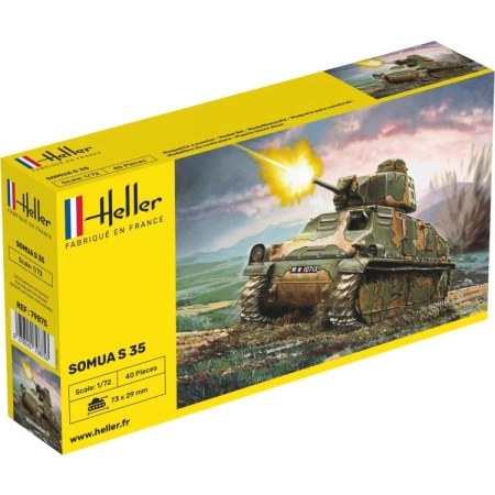 Heller 79875 - Czołg Somua S 35 - 1:72