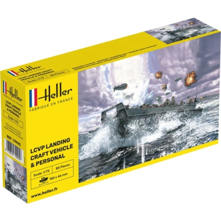 Heller 79995 - LCVP Landing Craft Vehicle - 1:72