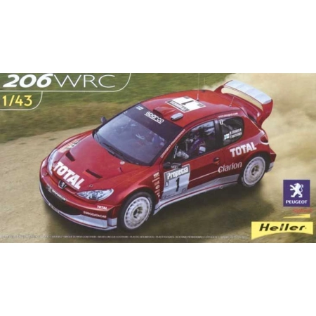 Heller 80113 - Peugeot 206 WRC 2003 - 1:43