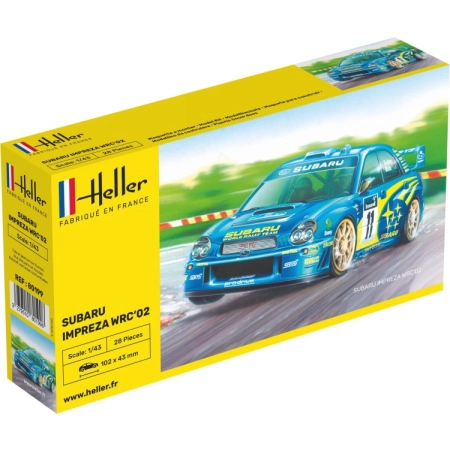 Heller 80199 - Subaru Impreza WRC 2002 - 1:43