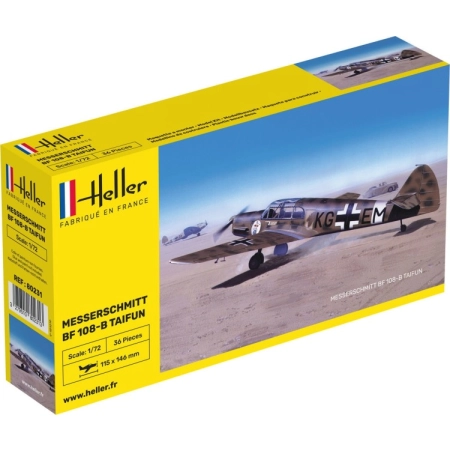 Heller 80231 - Messerschmitt Bf 108 B Taifun - 1:72