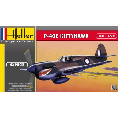 Heller 80266 - P-40E Kittyhawk - 1:72