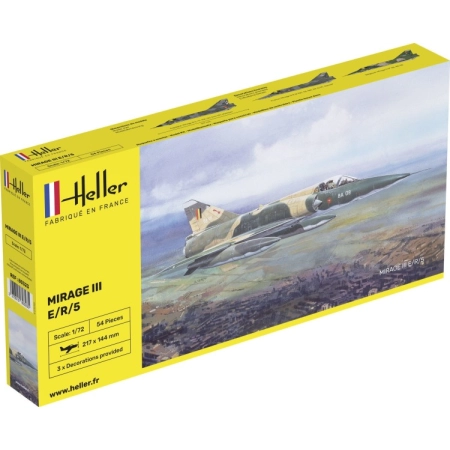Heller 80323 - Samolot Mirage III E - 1:72