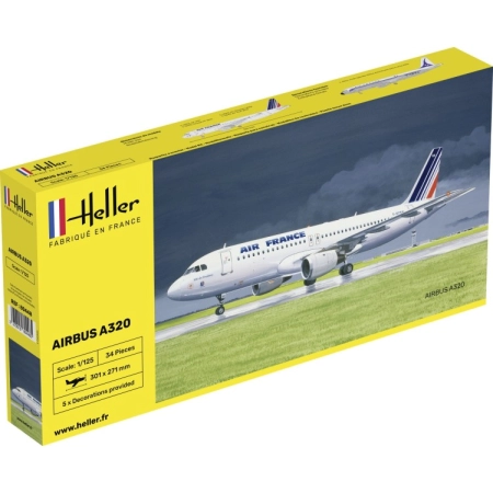 Heller 80448 - Airbus A320 Air France - 1:125