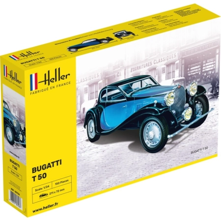 Heller 80706 - Bugatti T.50 - 1:24