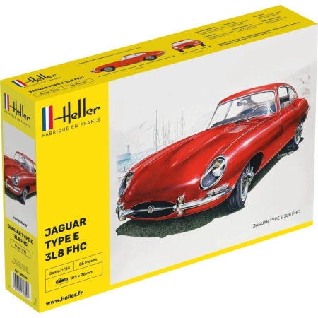 Heller 80709 - Jaguar Type E 3L8 FHC - 1:24