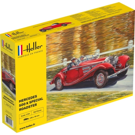 Heller 80710 - Mercedes-Benz 500 K Special Roadster - 1:24