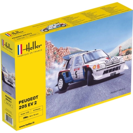 Heller 80716 - Peugeot 205 EV 2 - 1:24