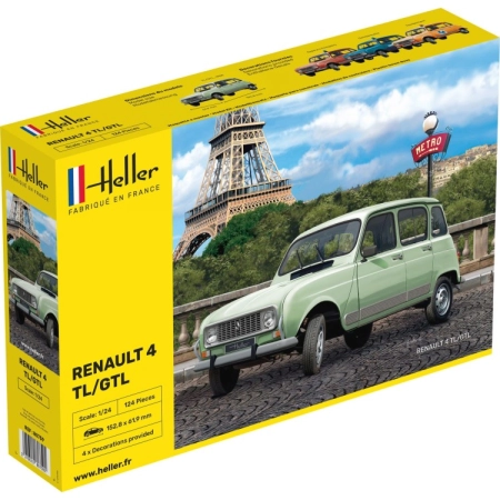Heller 80759 - Renault 4 TL/GTL - 1:24
