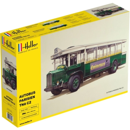 Heller 80789 - Autobus Parisien TN6 C2 - 1:24