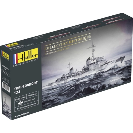 Heller 81011 - Torpedowiec T23 - 1:400