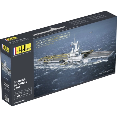 Heller 81072 - Lotniskowiec Charles De Gaulle - 1:400