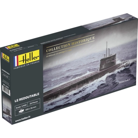 Heller 81075 - Okręt podwodny Le Redoutable - 1:400