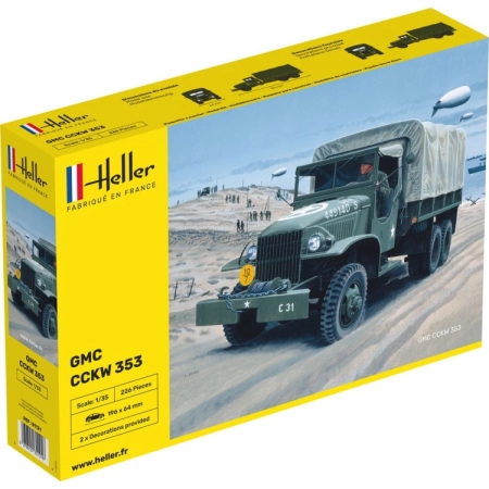 Heller 81121 - Ciężarówka GMC - 1:35