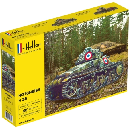 Heller 81132 - Lekki czołg Hotchkiss H35 - 1:35
