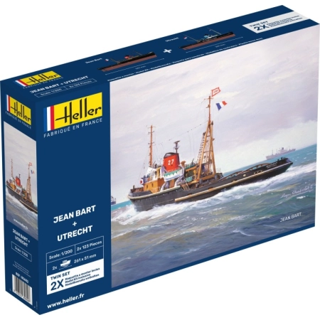 Heller 85602 - Jean Bart + Utrecht Twinset - 1:200
