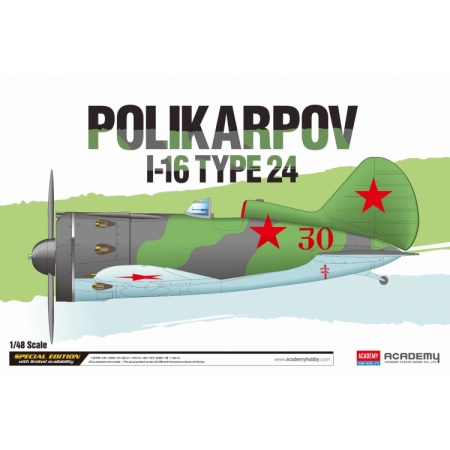 Academy 12314 - Polikarpov I-16 type 24 Limited 1:48