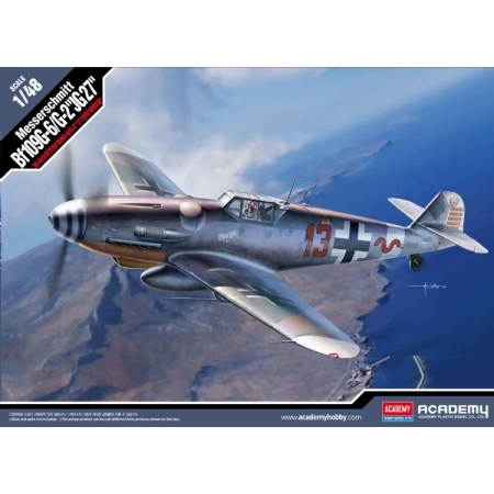 Academy 12321 - Messerschmitt Bf109G-6/G-2 JG 27 1:48