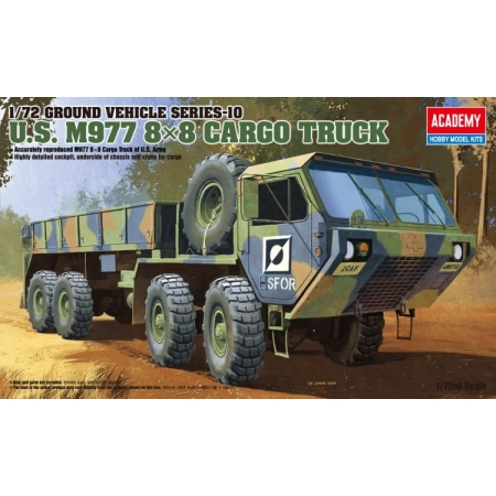 Academy 13412 - M977 8x8 U.S. Army Cargo Truck 1:72.
