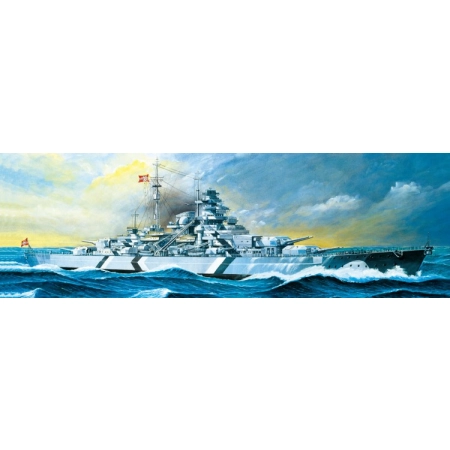 Academy 14109 - Pancernik Bismarck 1:350