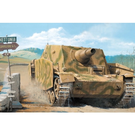 HOBBY BOSS - 80135 Sd.Kfz.166. Sturmgeschütz IV (mid production) - 1:35