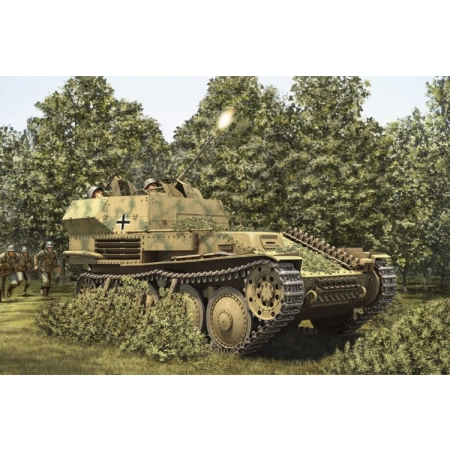 HOBBY BOSS - 80140 German 2cm Flak 38 Pz.Kpfw .38 (t) - 1:35