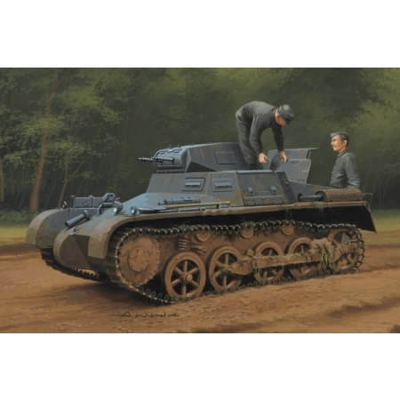 HOBBY BOSS - 80145 Czołg PzKpfw 1 Ausf A Sd.Kfz.101 (Early/Late Version) - 1:35
