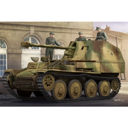 HOBBY BOSS - 80168 Samobieżne działo przeciwpancerne Marder III Ausf.M Sd.Kfz.138 - Late - 1:35