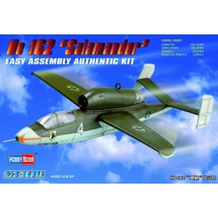 HOBBY BOSS - 80239 Heinkel He162 Salamander - 1:72