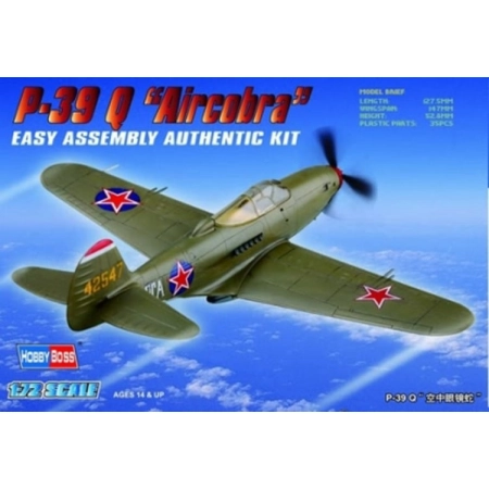 HOBBY BOSS - 80240 American P-39 Q Aircobra - 1:72