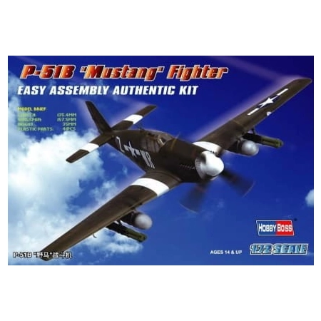 HOBBY BOSS - 80242 P-51 B - 1:72