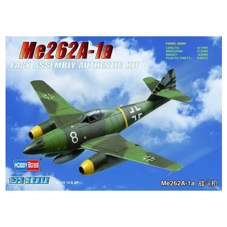 HOBBY BOSS - 80249 Messerschmitt Me262A-1a Fighter - 1:72