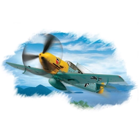 HOBBY BOSS - 80253 Messerschmitt Bf109E-3 - 1:72