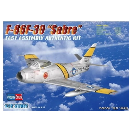 HOBBY BOSS - 80258 American F-86F-30 Sabre Fighter - 1:72