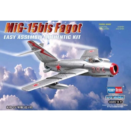 HOBBY BOSS - 80263 Mig-15 bis Fagot - 1:72