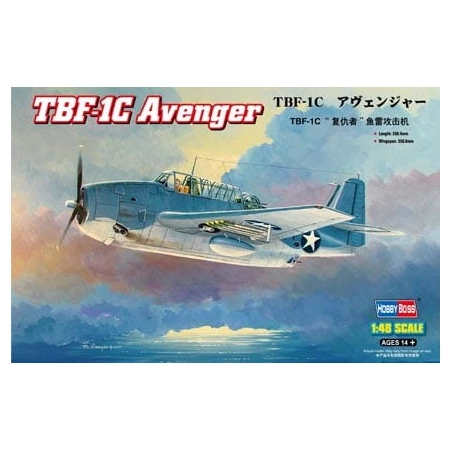 HOBBY BOSS - 80314 TBF-1C Avenger - 1:48