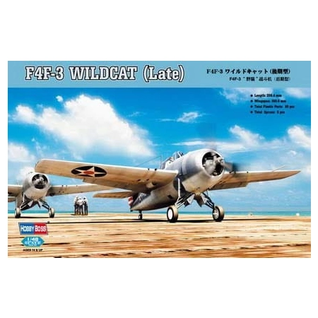 HOBBY BOSS - 80327 F4F-3 Woldcat late version - 1:48
