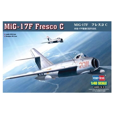 HOBBY BOSS - 80334 Mig-17F Fresco C - 1:48