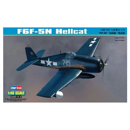 HOBBY BOSS - 80341 F6F-5N Hellcat - 1:48