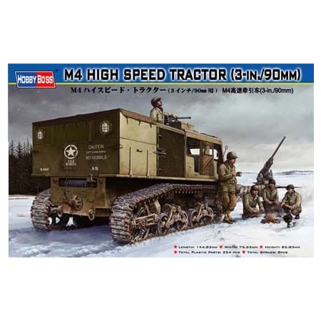 HOBBY BOSS - 82407 M4 High Speed Tractor (M1 gun) - 1:35