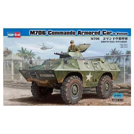 HOBBY BOSS - 82418 M706 Commando Armored Car in Vietnam - 1:35