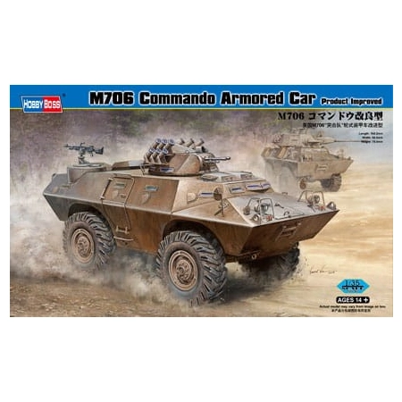 HOBBY BOSS - 82419 M706 Commando Armored Car Product Improved - 1:35