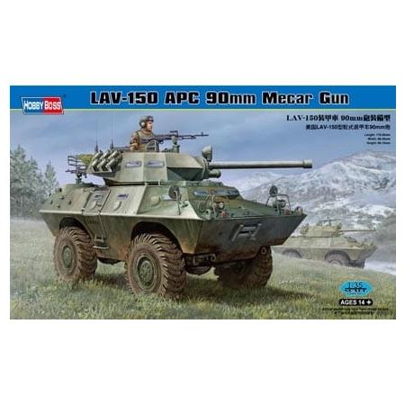 HOBBY BOSS - 82421 LAV-150 APC 90mm Mecar gun - 1:35