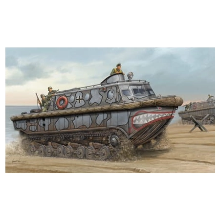HOBBY BOSS 82433 - German Land-Wasser-Schlepper (LWS) Medium production - 1:35