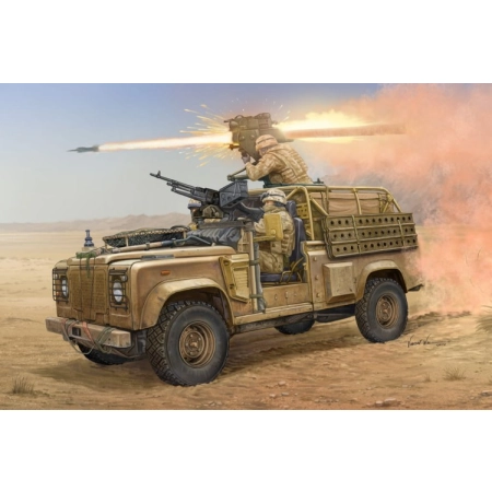 HOBBY BOSS 82447 - Land Rover Wolf WMIK w/ Milan ATGM - 1:35