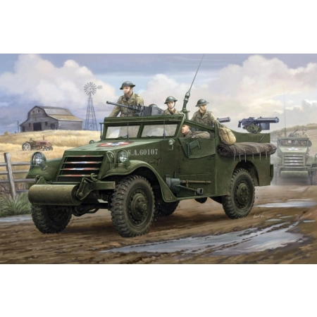 HOBBY BOSS 82451 - M3A1 Scout Car White Early Version - 1:35