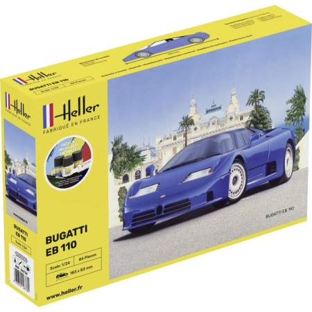 Heller 56738 - Starter Set - Bugatti EB - 1:24