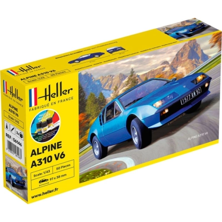 Heller 56146 - Starter Set - Alpine A310 - 1:43