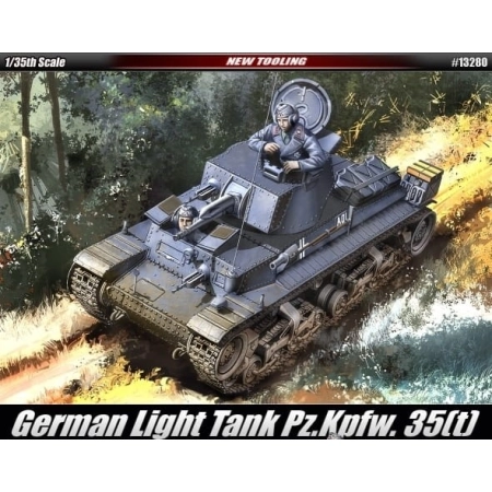 Academy 13280 - German Light Tank Pz.Kpfw 35(t) 1:35.
