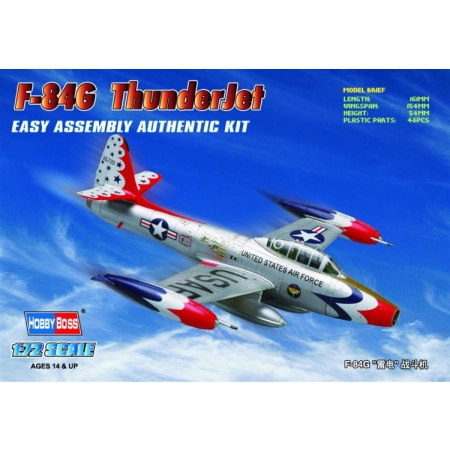 HOBBY BOSS - 80247 F-84G Thunderjet Fighter - 1:72
